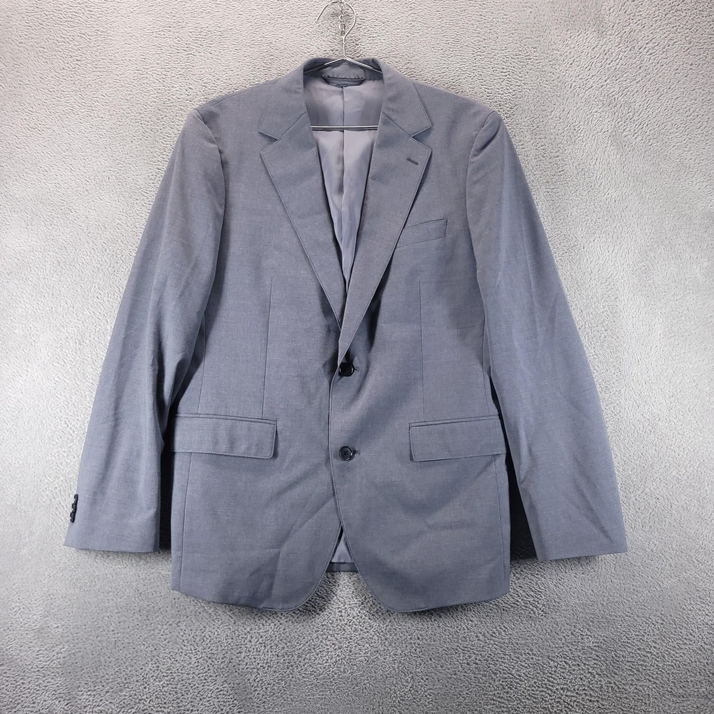 Bonobos Blazer Mens 38R Gray Marzotto Wool Stretch Standard Fit Suit Jacket